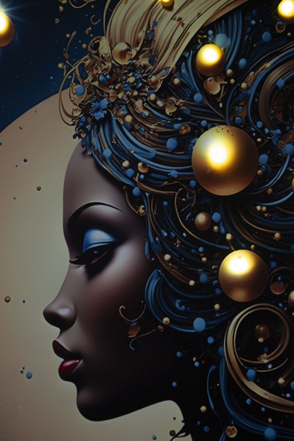 Canvasbillede med LED Minerva med ramme -B- (60 x 3,5 x 90 cm)
