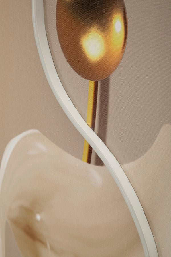 Canvasbillede med LED Abstract -A- (80 x 4 x 120 cm)