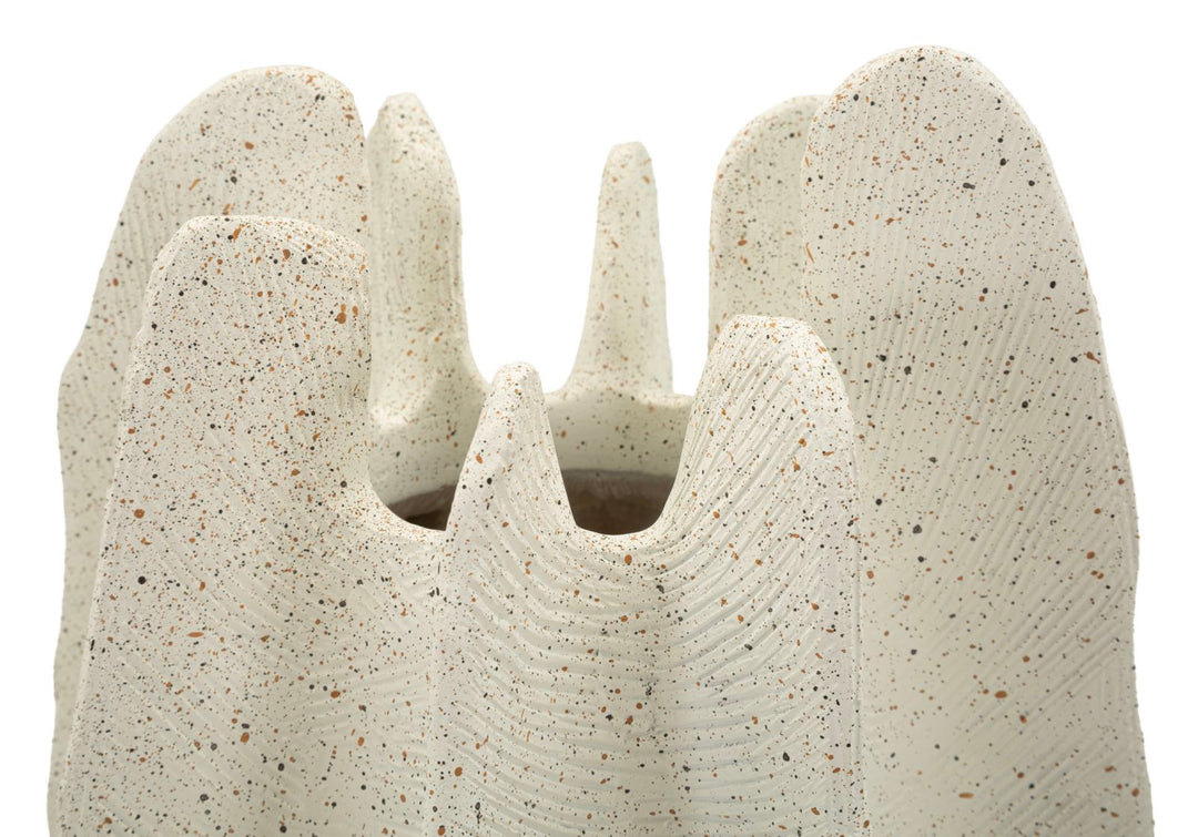 ESTER RESIN VASE CM Ø 23X50 (HOLE CM Ø 8)