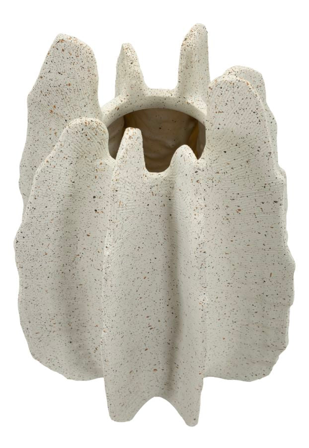 ESTER RESIN VASE CM Ø 26X40 (HOLE CM Ø 9)