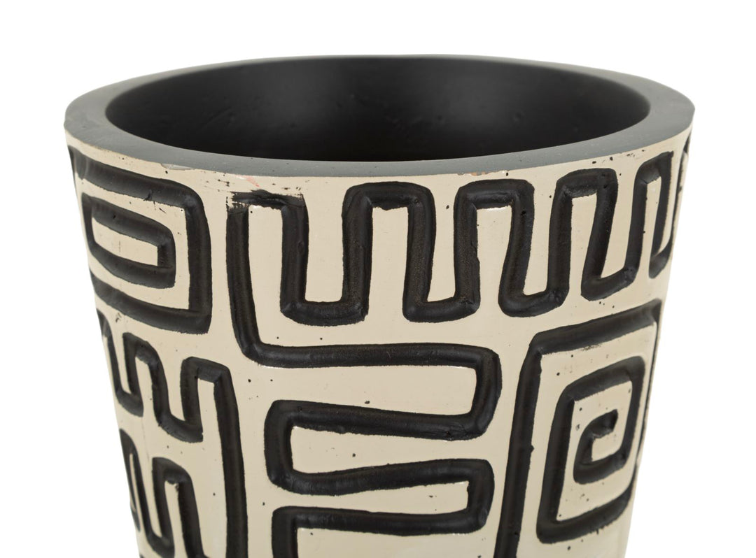 NAIROBI RESIN VASE CM Ø 16X86 (HOLE CM Ø 12,5)