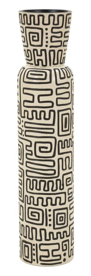 NAIROBI RESIN VASE CM Ø 15,5X65 (HOLE CM Ø 11,5)