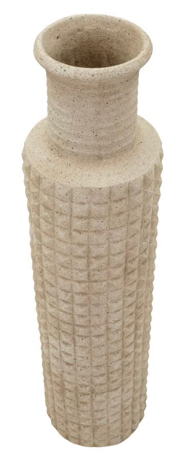 SAND OUTDOOR VASE CM Ø 24,5X97 (HOLE CM Ø 14)