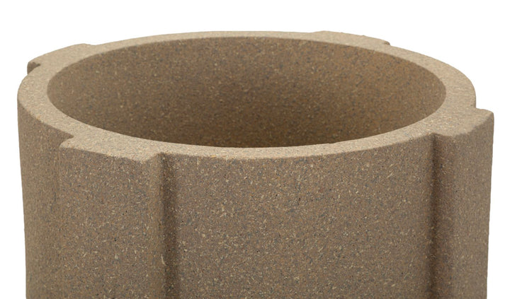 MOAI OUTDOOR VASE HOLDER  CM Ø 39X80,5 (HOLE CM Ø 30)