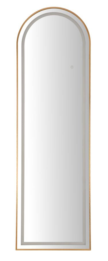 LED GULVSPEJL SIMPLE ARC CM 50X3-38X160 (3 LYSFARVER)