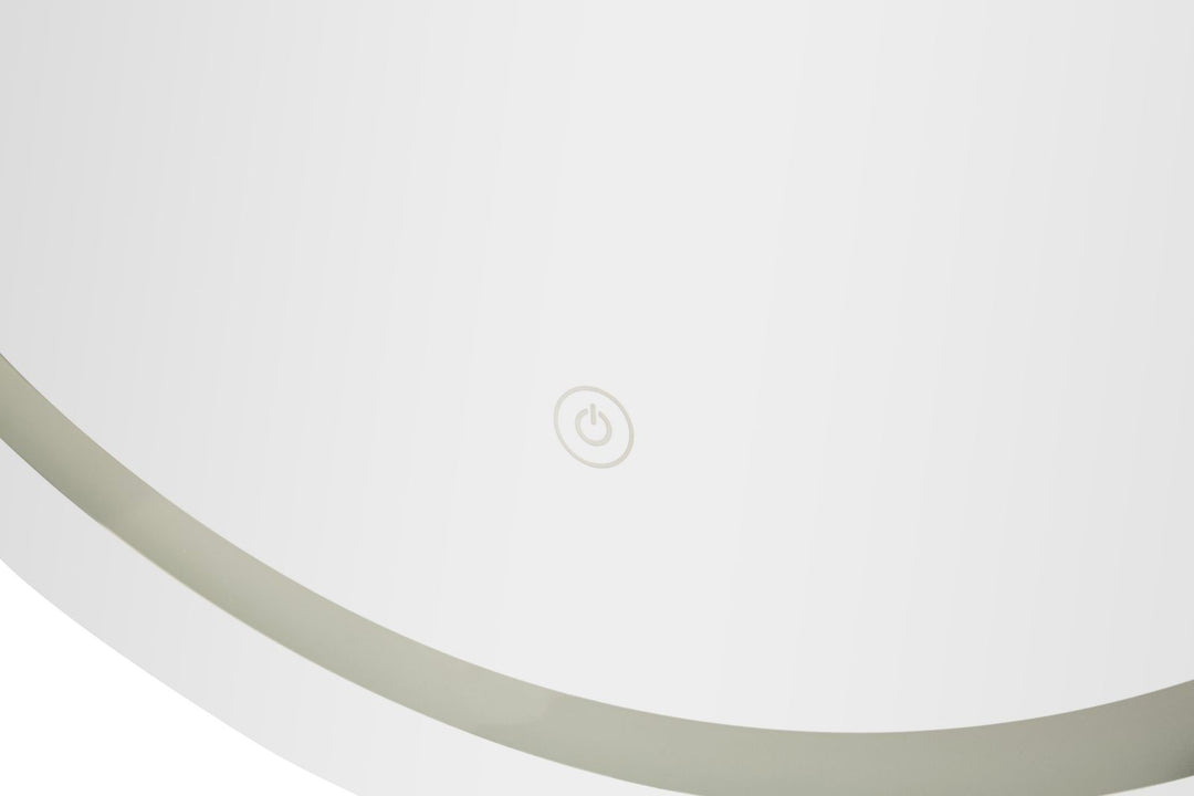 LED VÆGSPEJL SIMPLE OVAL CM 60X3,5X80 (3 LYSFARVER)