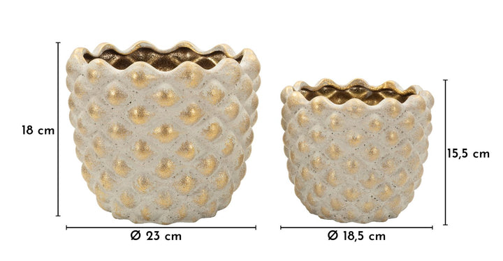 PEPITAS krukkesæt – 2 stk.