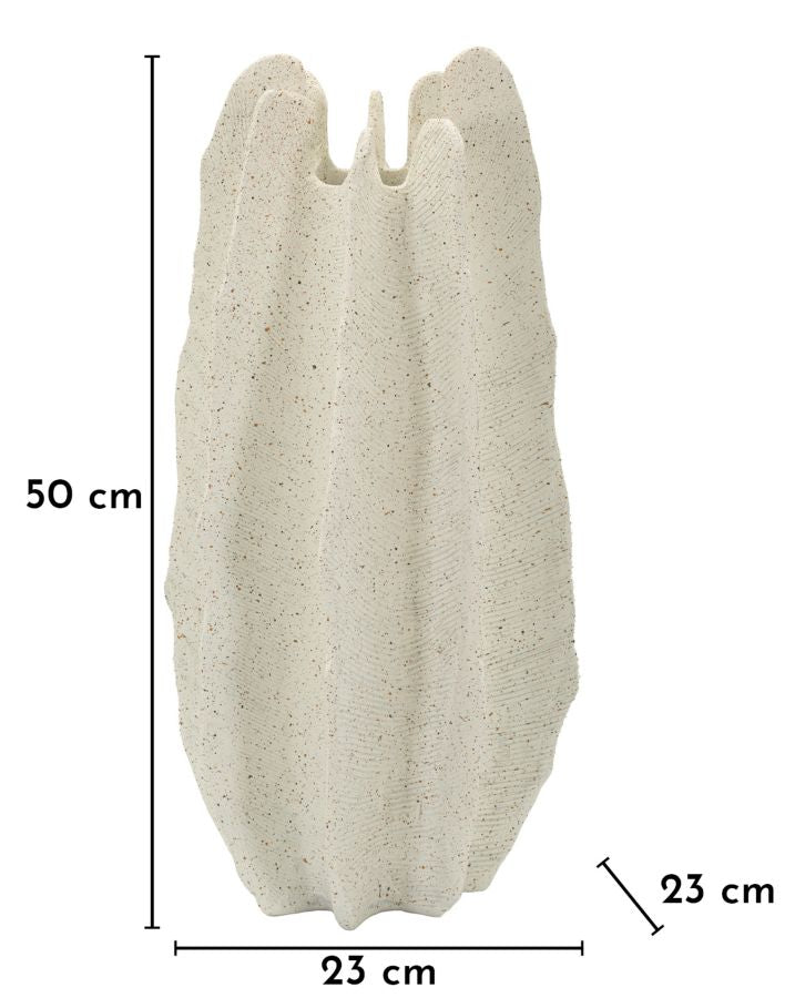 ESTER RESIN VASE CM Ø 23X50 (HOLE CM Ø 8)