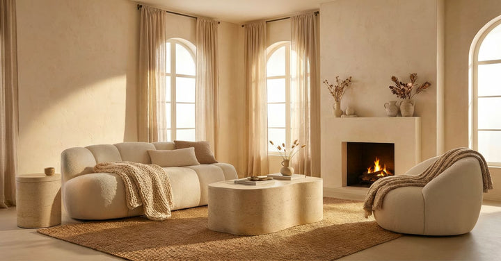 BALL 2-PERSONERS SOFA HVID CM 145X80X69
