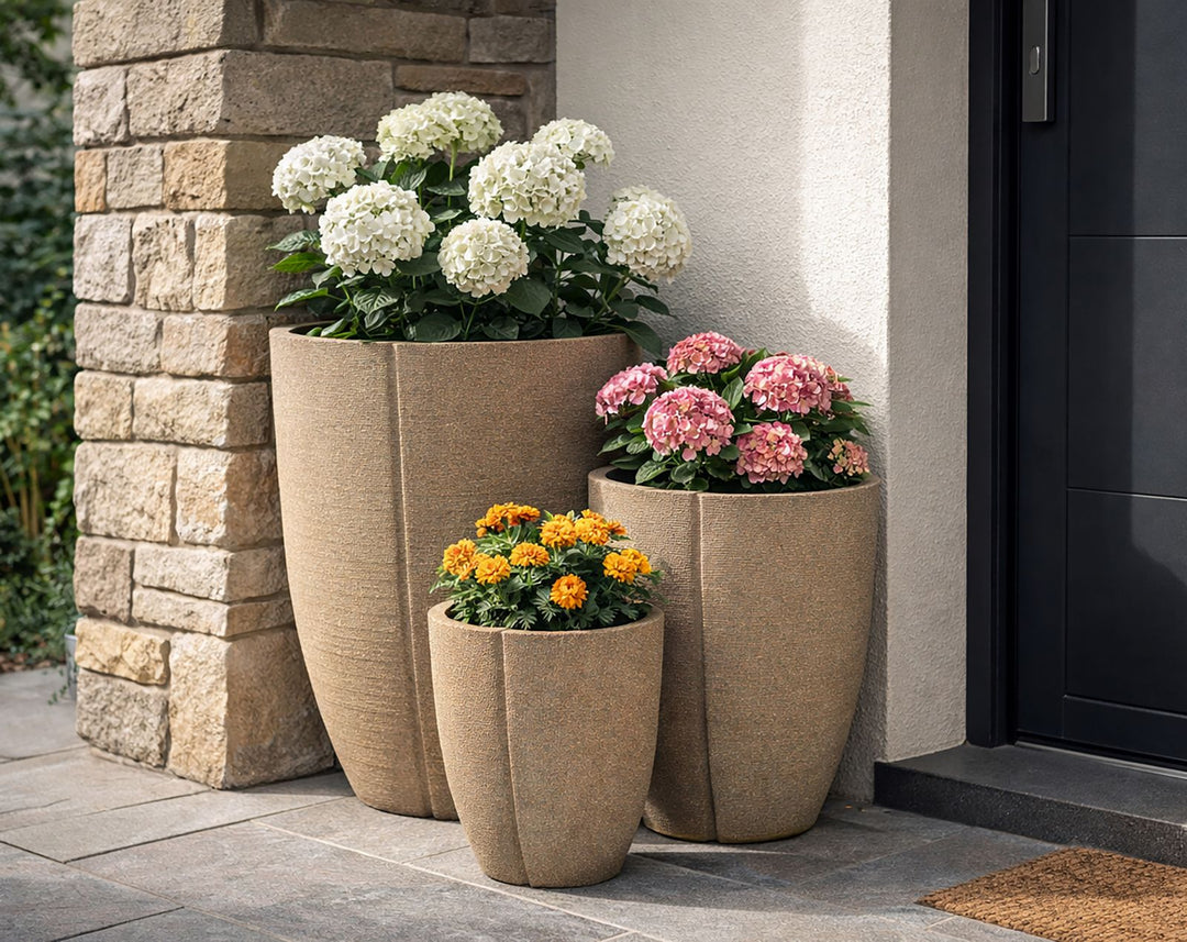 PERU udendørs krukkesæt – 3 stk.