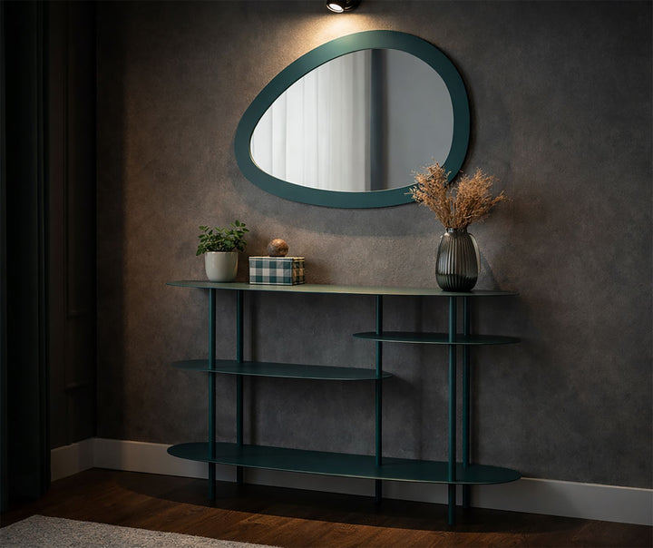 SATURN KONSOLBORD PLUS DOVE TEAL CM 118X34X82