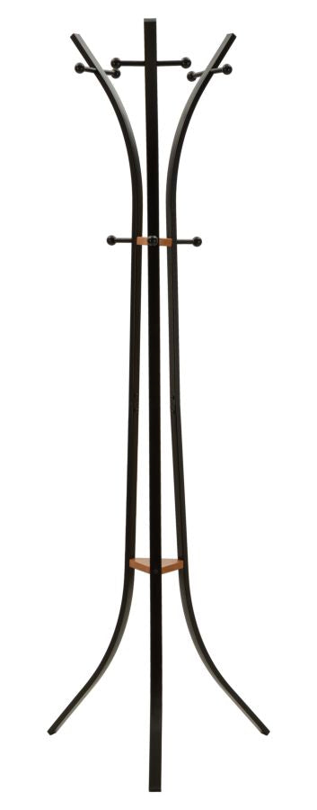 X COAT RACK – Tøjstativ i metal og træ (52 x 63 x 183 cm)