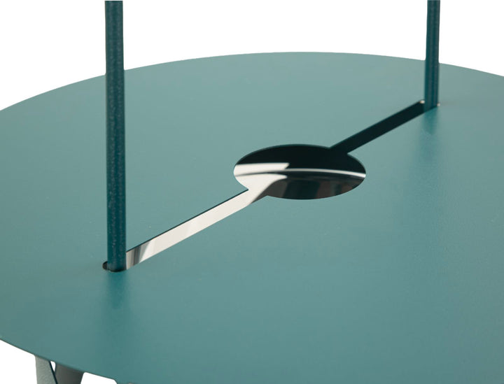 TWIST SATURN LANTERNE TEAL CM Ø 23X43