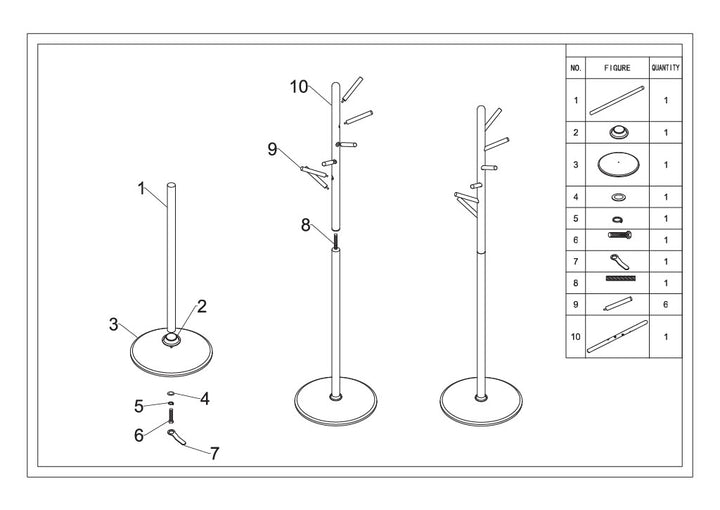 TREE COAT RACK – Tøjstativ inspireret af naturen (Ø36 x 172 cm)