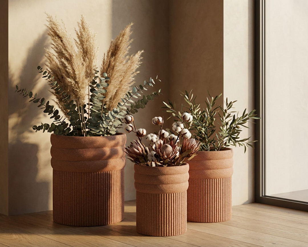 COLOMBIA udendørs krukkesæt – 3 styks