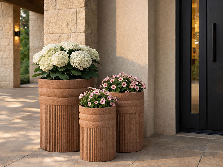 COLOMBIA udendørs krukkesæt – 3 styks