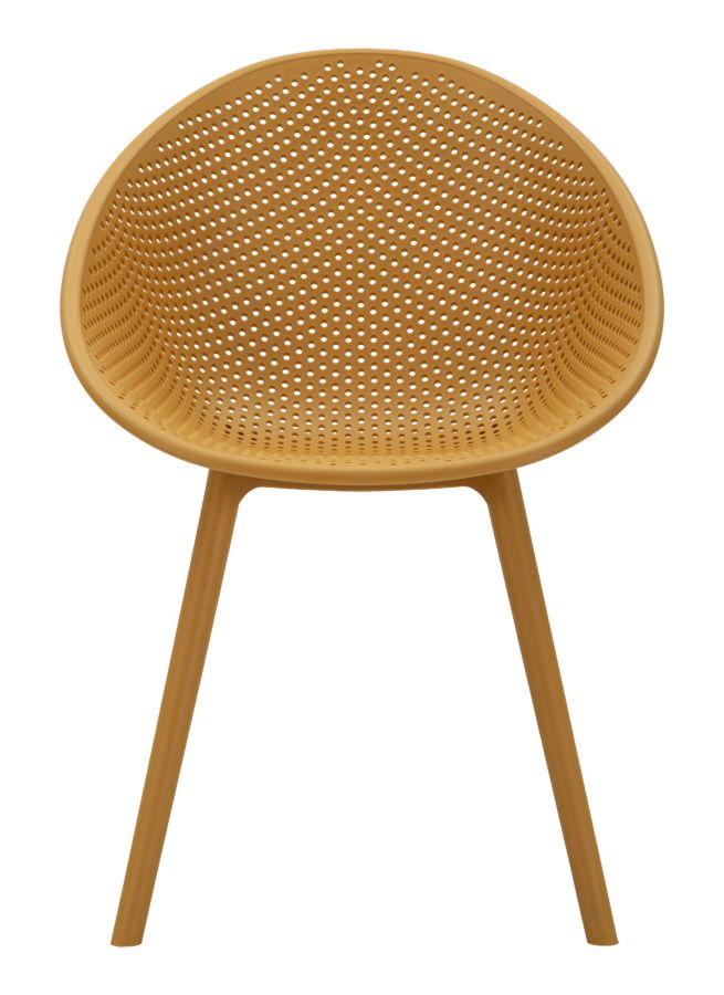 IBIZA SENNEP STOL SÆT MED 2 STK. CM 59X59X83 (SÆDEHØJDE CM 45)