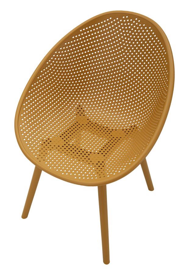 IBIZA SENNEP STOL SÆT MED 2 STK. CM 59X59X83 (SÆDEHØJDE CM 45)