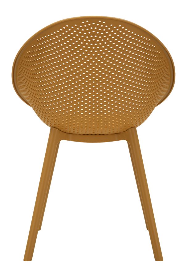 IBIZA SENNEP STOL SÆT MED 2 STK. CM 59X59X83 (SÆDEHØJDE CM 45)