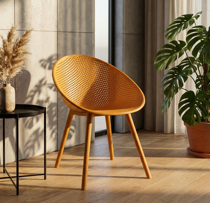 IBIZA SENNEP STOL SÆT MED 2 STK. CM 59X59X83 (SÆDEHØJDE CM 45)