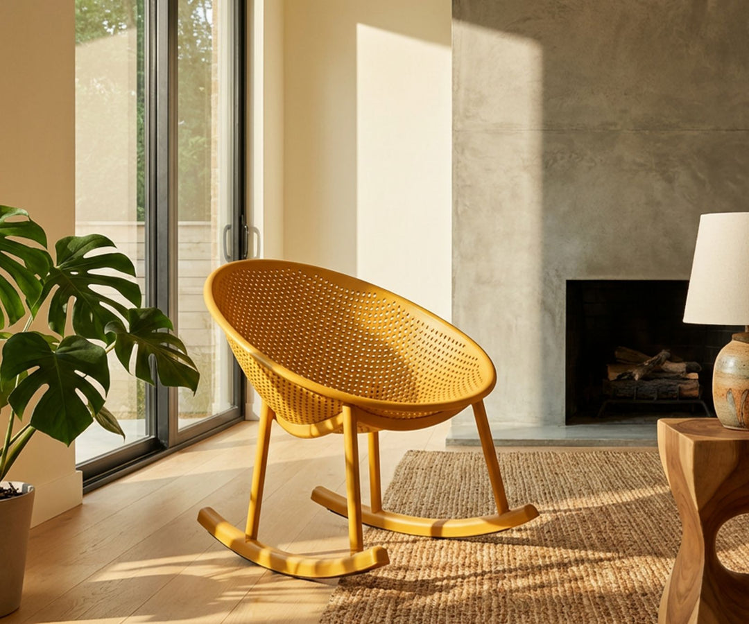 IBIZA SENNEP GYNGESTOL CM 66X88X80 (SÆDEHØJDE CM 38)