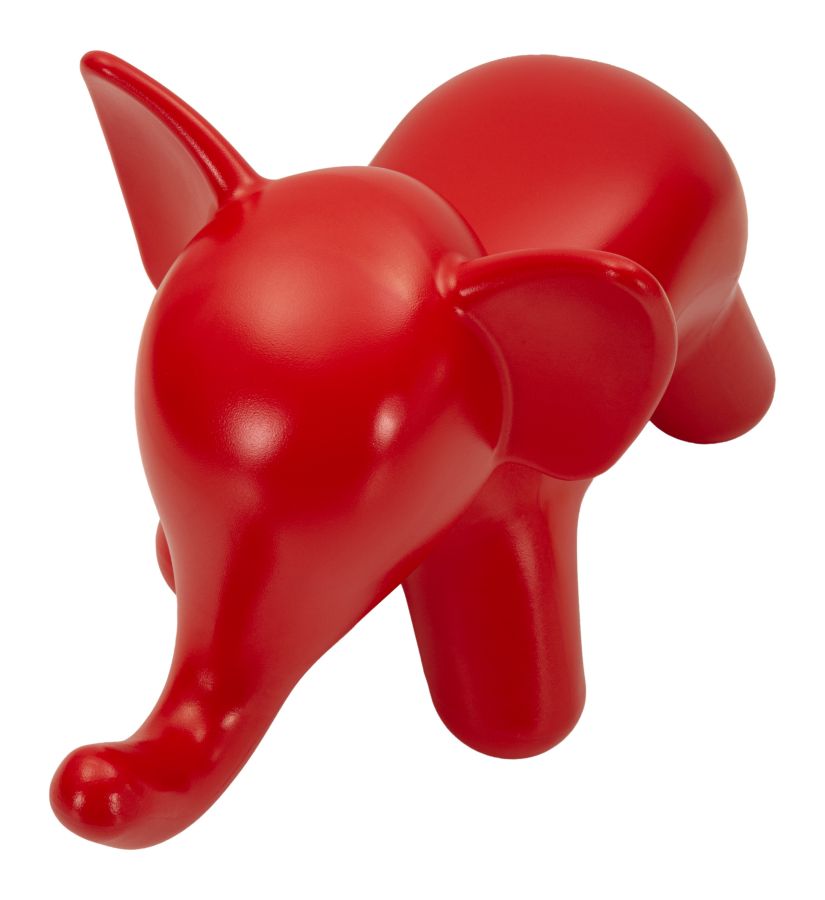 ELEPHANT RØD SKAMMEL CM 86X46X56