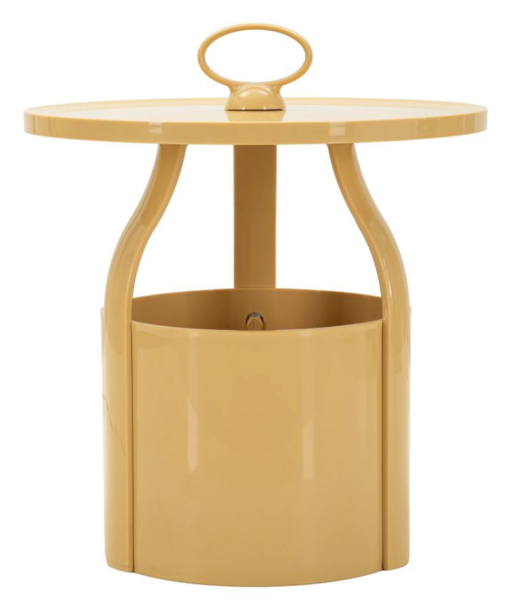 IRIS SIDEBORD CREME CM Ø 44X43