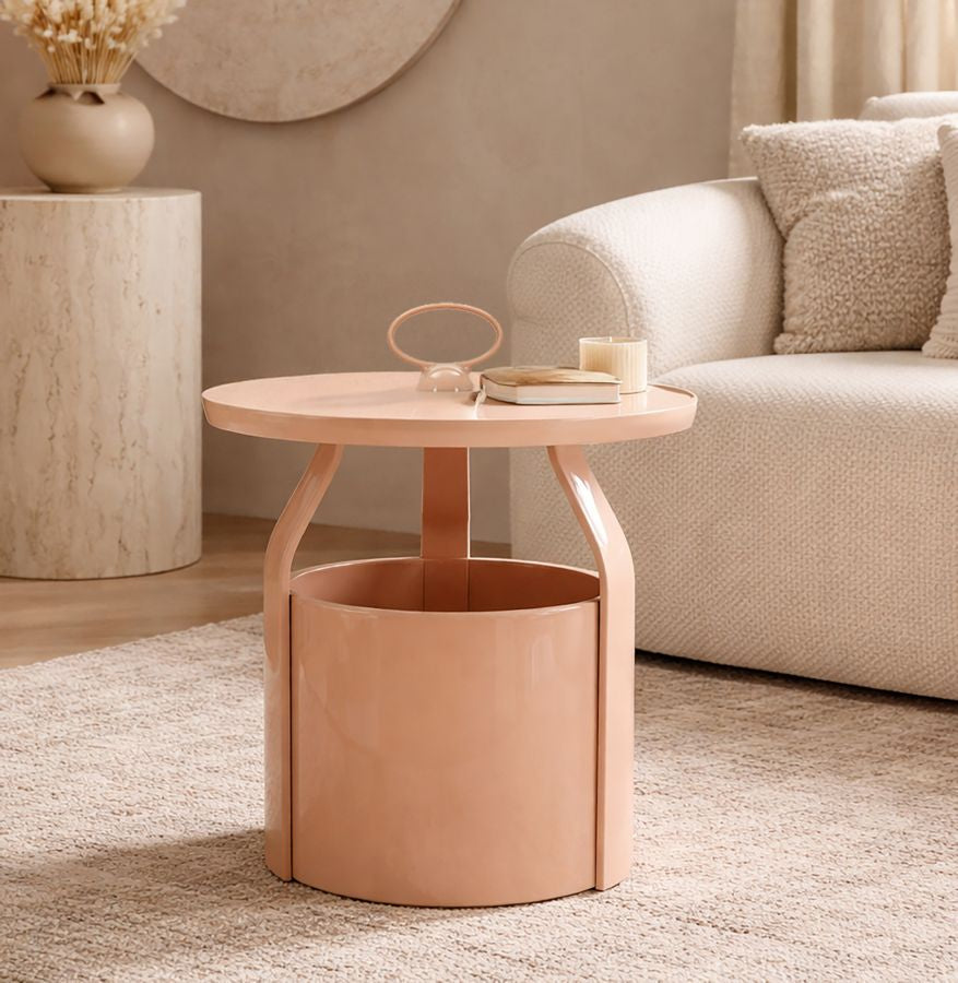 IRIS SIDEBORD PINK CM Ø 44X43