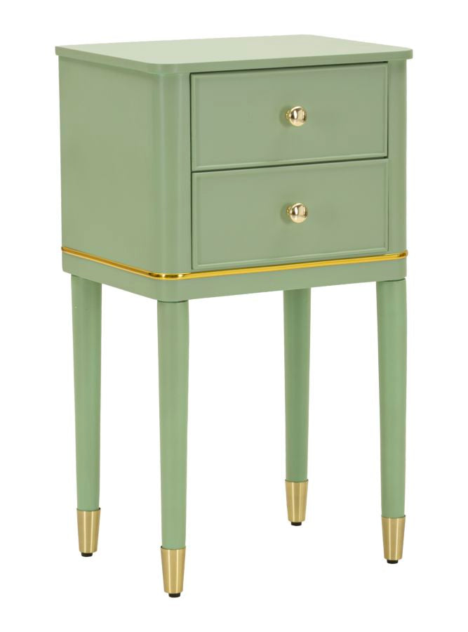 CAMILLE NATBORD GRØN CM 40X30X71