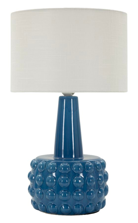 GRESS TABLE LAMP – Blå bordlampe (Ø30 x 51,5 cm)