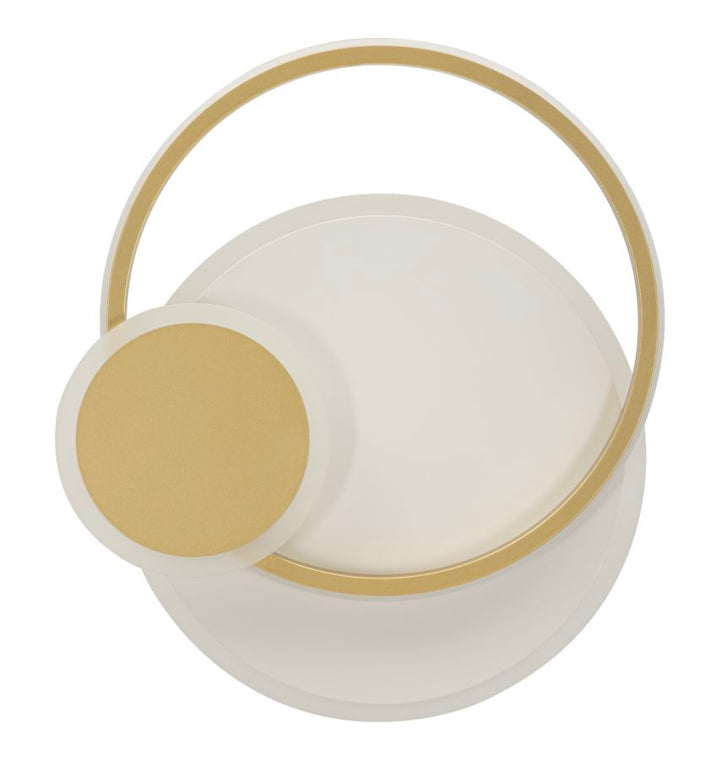 LED WALL LAMP DISH – Væglampe med 3 lysfarver (29 x 6,5 x 34 cm)