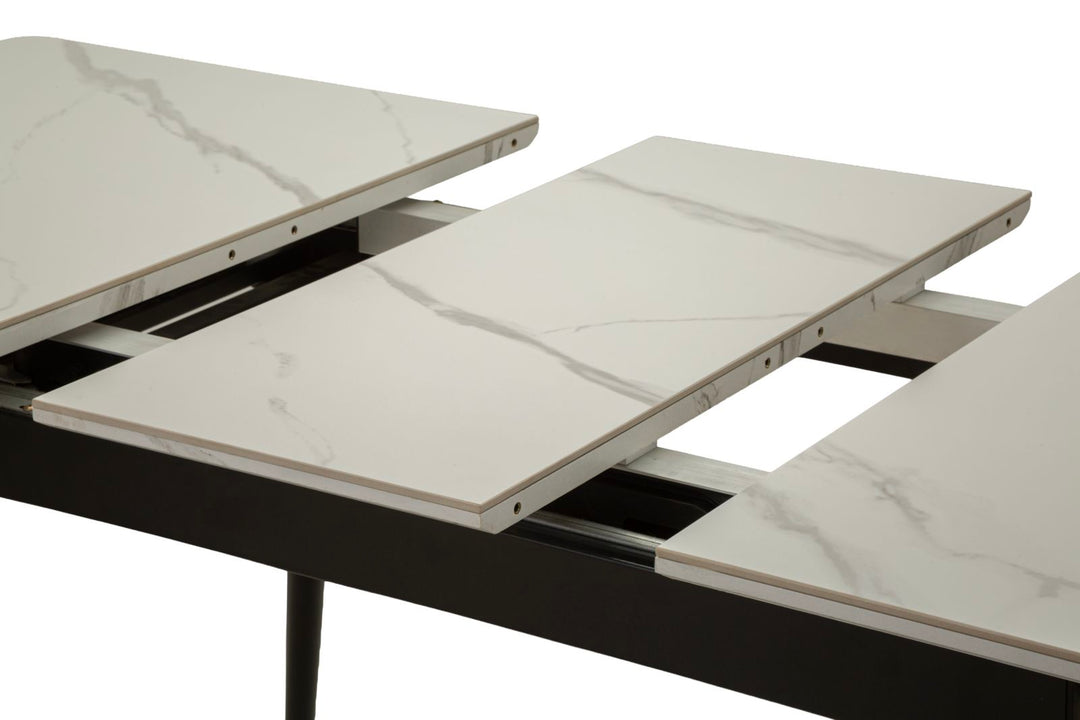 MATT DINING TABLE – Spisebord med udtræk (120 x 80 x 75 cm / 155 x 80 x 75 cm)