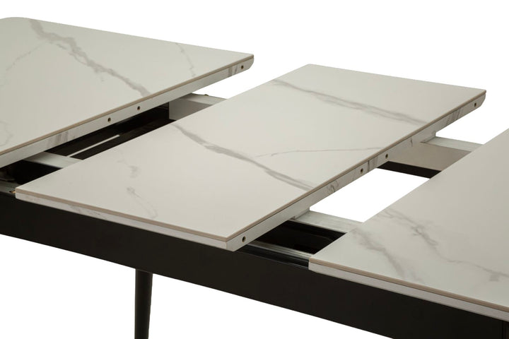 MATT DINING TABLE – Spisebord med udtræk (120 x 80 x 75 cm / 155 x 80 x 75 cm)