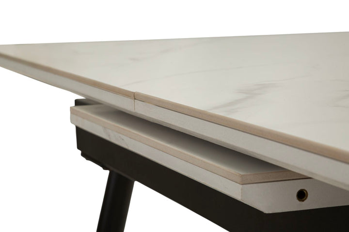 MATT DINING TABLE – Spisebord med udtræk (120 x 80 x 75 cm / 155 x 80 x 75 cm)