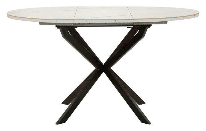 MARTIN DINING TABLE – Spisebord med udtræk (Ø100 / 140 x 100 x 78 cm)