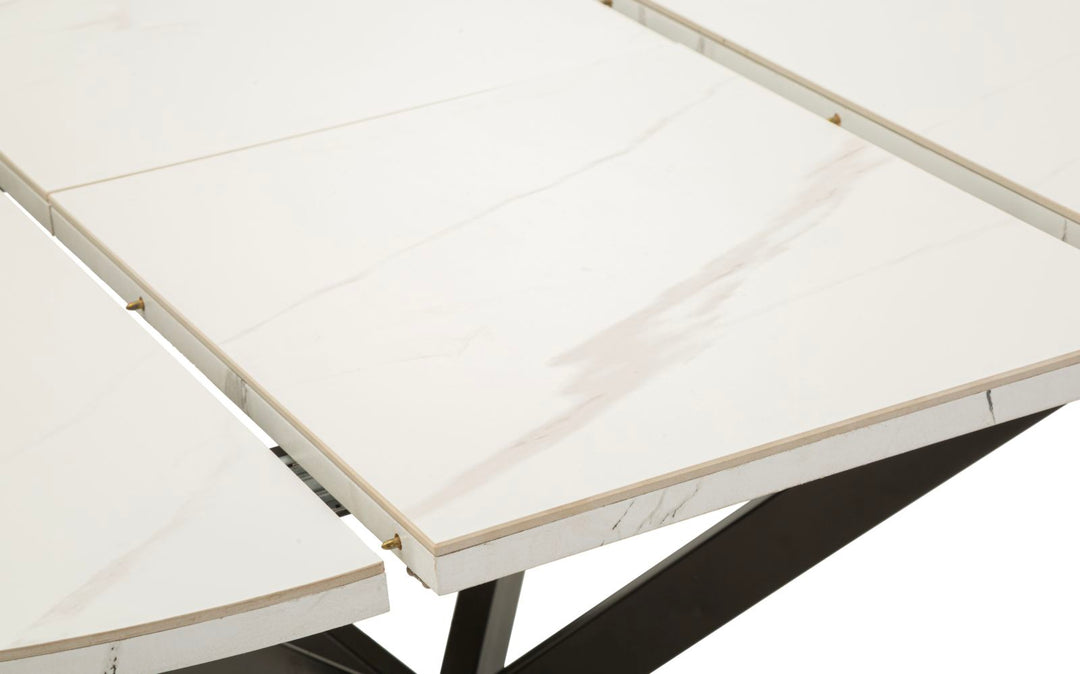 MARTIN DINING TABLE – Spisebord med udtræk (Ø100 / 140 x 100 x 78 cm)