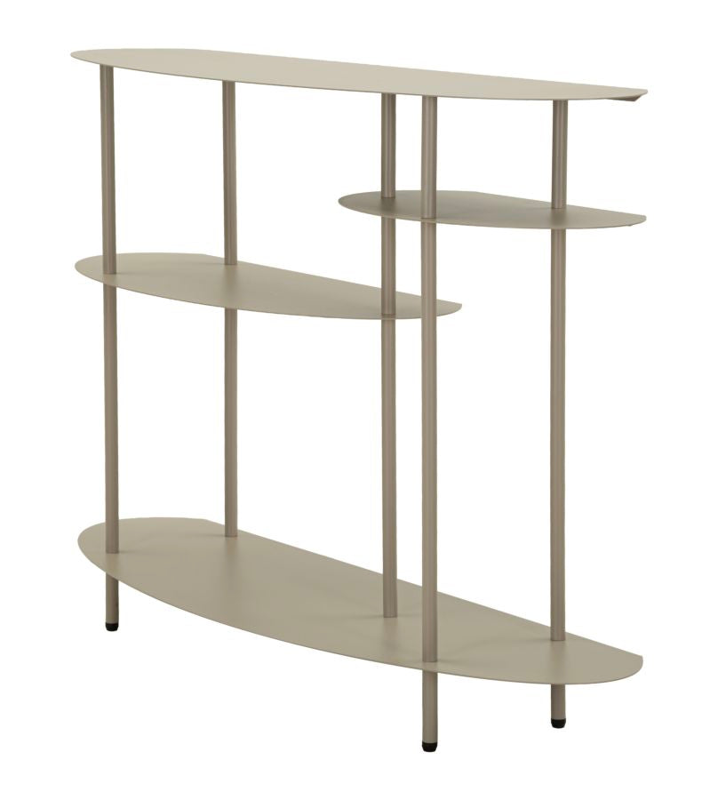 SATURN CONSOLE PLUS – Konsolbord i dove grey (118 x 34 x 82 cm)