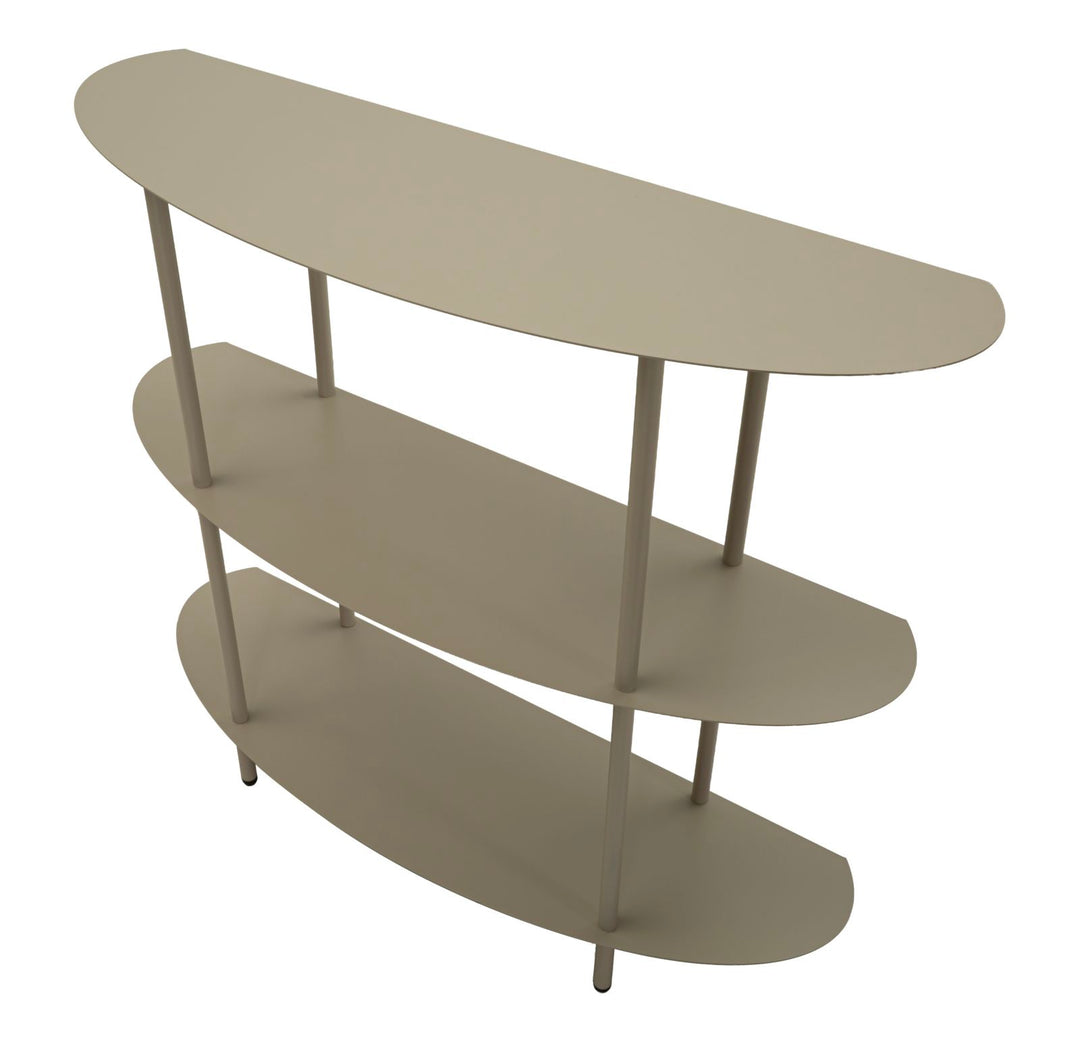 SATURN CONSOLE – Konsolbord i dove grey (90 x 28 x 81 cm)