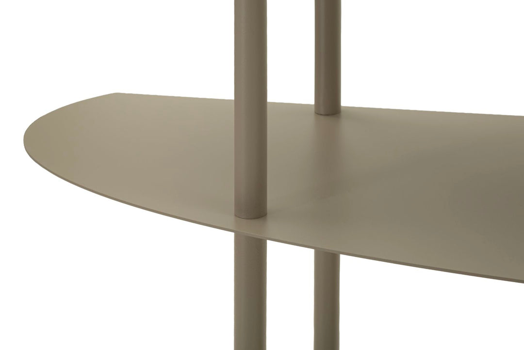 SATURN CONSOLE – Konsolbord i dove grey (90 x 28 x 81 cm)