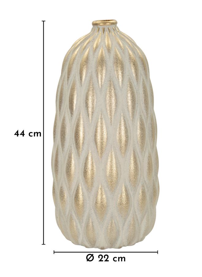 PEPITAS VASE CM Ø 22X44