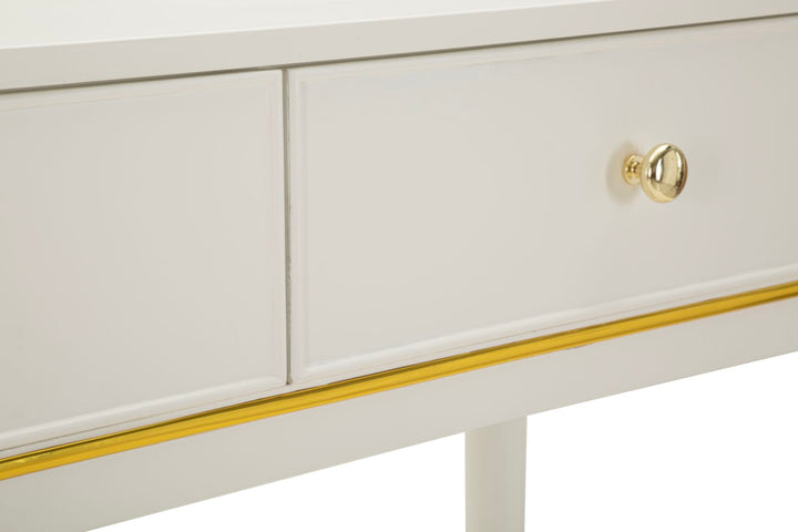 CAMILLE KONSOLBORD HVID CM 101X37X78