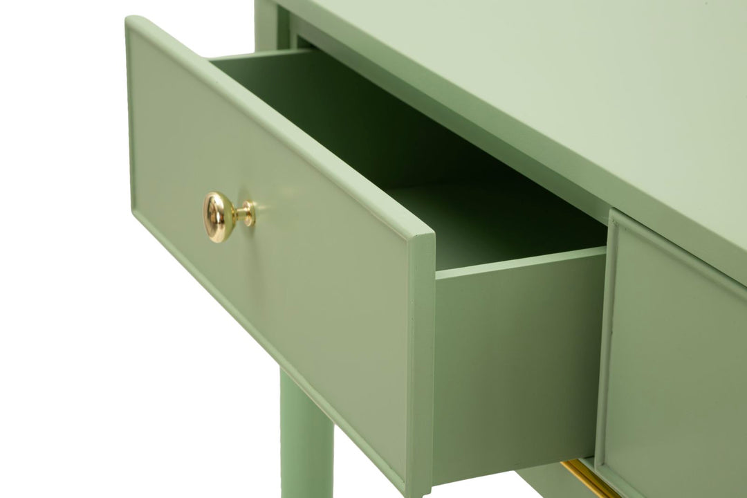 CAMILLE KONSOLBORD GRØN CM 101X37X78