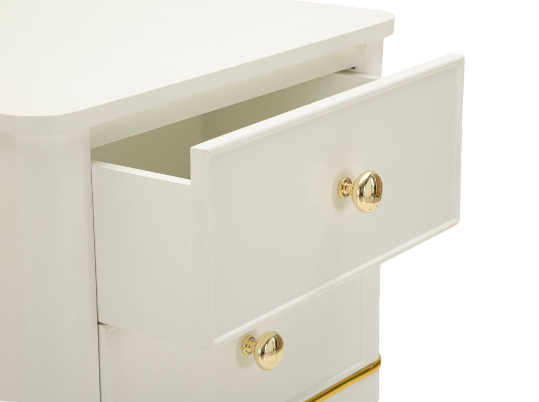 CAMILLE NATBORD HVID CM 40X30X71