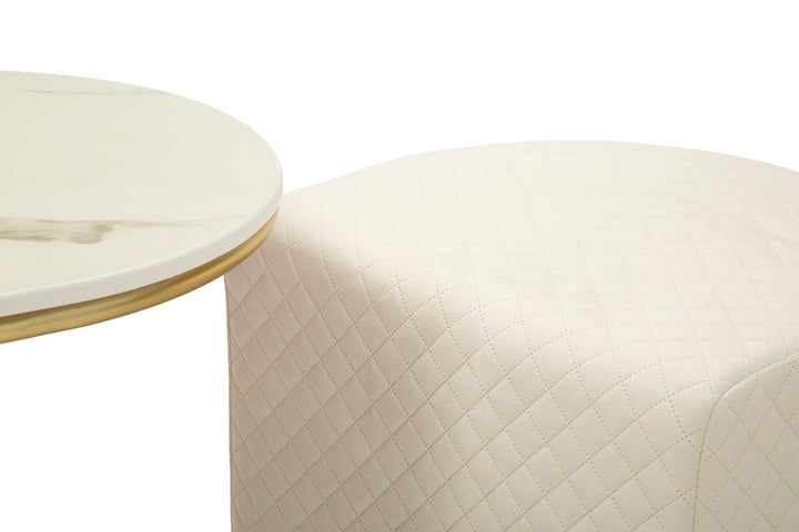 RELAX COFFEE BORD MED 2 SKAMLER CM 79X45X44-42X37X37