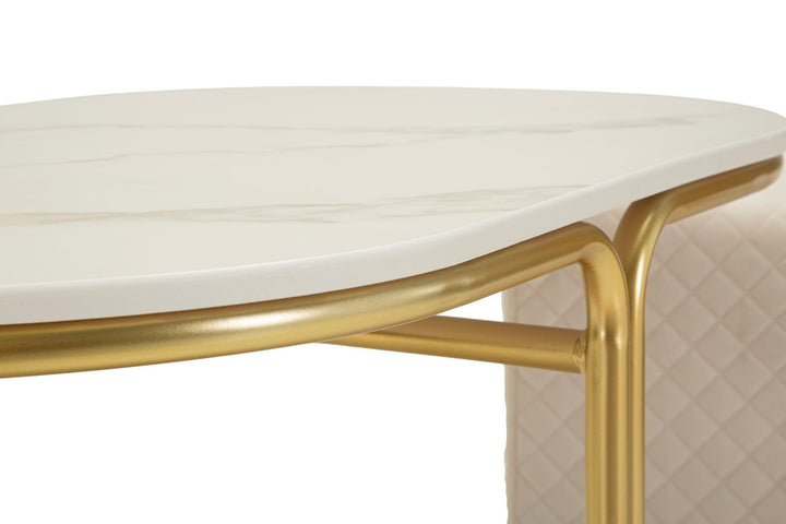 RELAX COFFEE BORD MED 2 SKAMLER CM 79X45X44-42X37X37