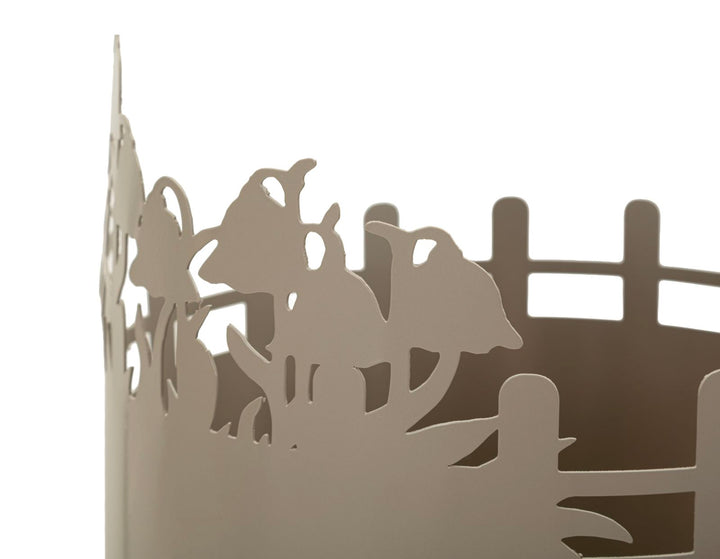 FLOWER VASE HOLDER – Sæt med 2 planteholdere (Ø27 x 79 cm / Ø22,8 x 62 cm)