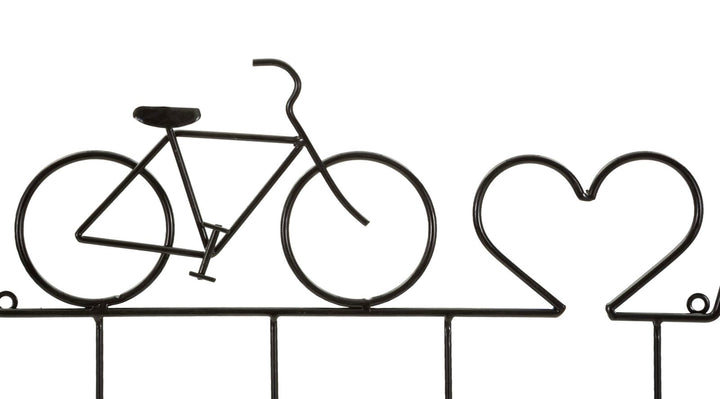 BICYCLE WALL HANGER – Vægophæng i sort (59 x 3,2 x 26,5 cm)