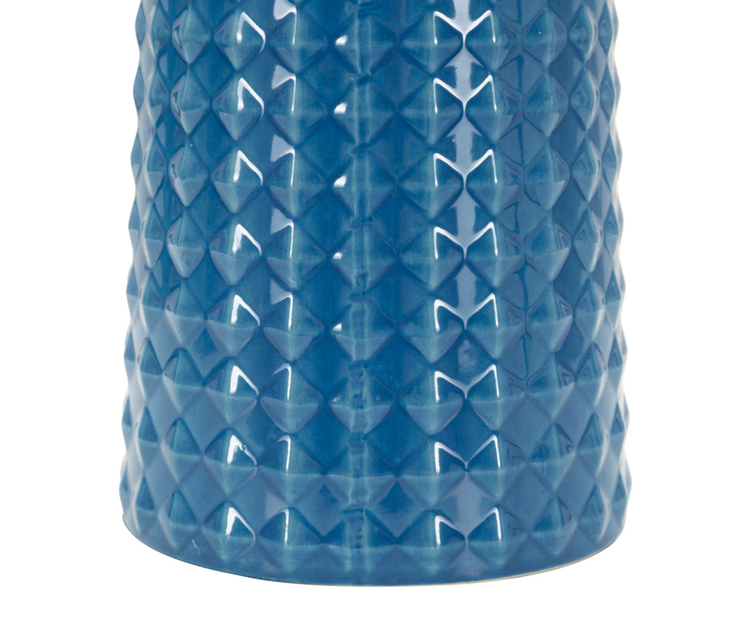 GLISS – Blå bordlampe (Ø30 x 52 cm)