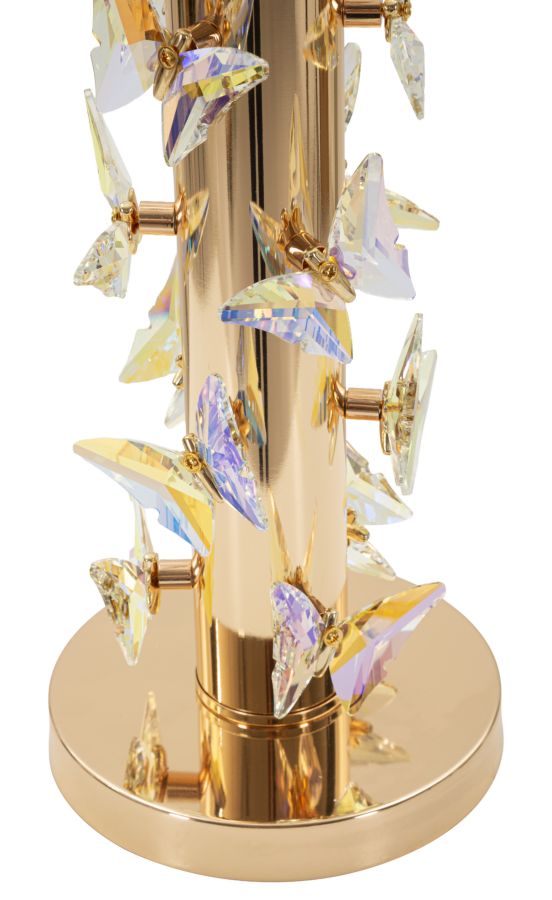 BUTTERFLY TABLE LAMP – Guld bordlampe (Ø35 x 74 cm)