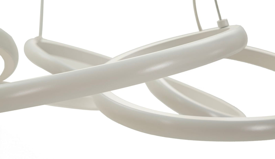 GLOVY LED CEILING LAMP – Hvid pendel (Ø55 x 120 cm)